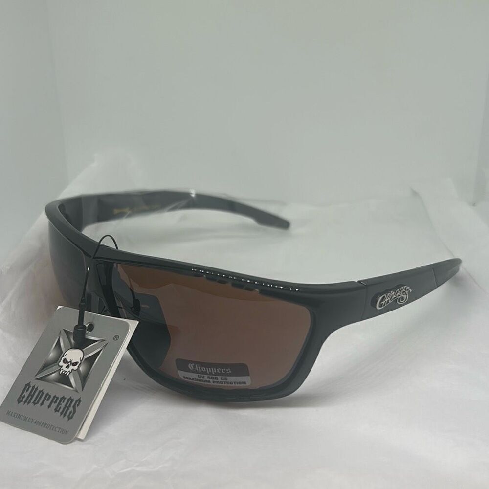 Choppers CP6768 Biker Sunglasses – UV400 Protection | Wrap Oval Design